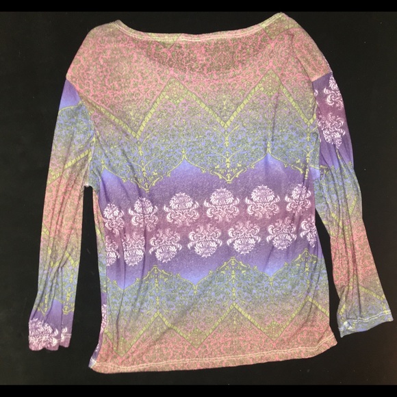 Nu Construction Anthropologie blouse t-shirt top - Picture 2 of 6